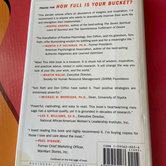 Book- How full is your bucket - Picture 2 of 2